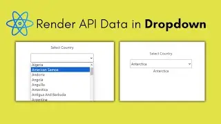 Rendering API Data in Select Dropdowns | React | Axios | Bootstrap