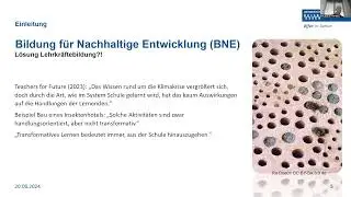 Gryl: Bildung für nachhaltige Entwicklung - Kompensation oder Emanzipation?