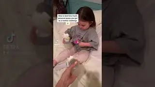 my toddler using my breast pump! 