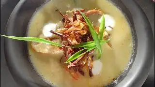 Roasted potato and leek soup with Chorizo