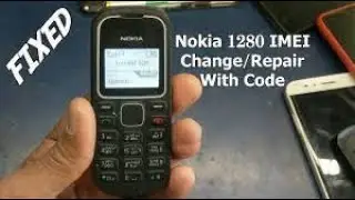 Nokia 1280 1208 1200 101 106 108 imei change code repair imei to fix Invalid Sim