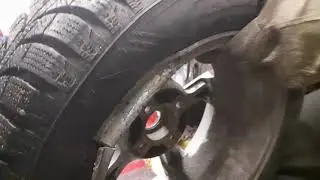 лапы стапеля, установка шевроле авео chevrolet aveo t250 на стапель