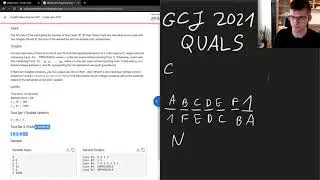 Google Code Jam 2021 Qualification Round Solutions & Live Commentary