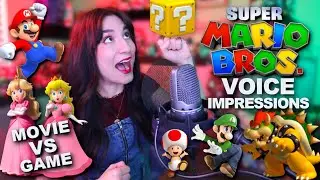 Super Mario Bros. Voice Impressions - MOVIE vs GAME