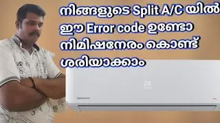 split ac error show EC Error Code Solution why error show how many Reasons AC error show malayalam