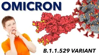Omicron variant update | Mutations in SARS-CoV 2 | Scientific illustration