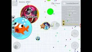 Agar.io gameplay ft adrenaline.io trying to tricksplit but failed 😂😂 macro no root fast 100% work
