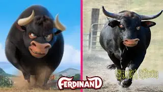 🐮🐂 Ferdinand Characters IN REAL LIFE 👉