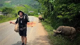 1 Japon 1 Türk Laos'ta Otostop Çekiyor (Bu Ülkede Otostopu Bilmiyorlar ) ~16