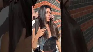 Кератиновое выпрямление + микро наращивание волос. Загущение волос. Студия Victoria Russo 🌟
