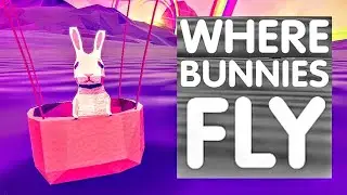 The rabbit can fly forever! 🌈🐰 - Where Bunnies Fly  GamepPay 🎮📱
