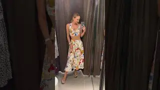 Летний комплект Zara в итальянском стиле #чтонадеть #чтомодно #шопинг #zarastyle #zara #haul #обзор