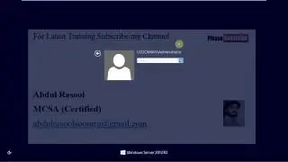 How to Install IFM Install From Media in server 2012 r2