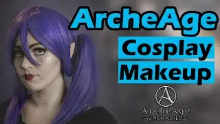 Archeage Character Cosplay Makeup Look tutorial