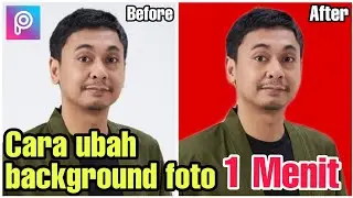 Cara Ubah Background Foto - Picsart Tutorial