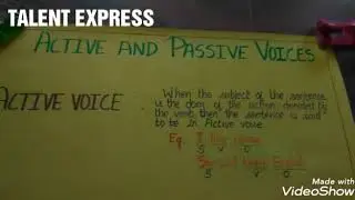 Active voice Passive voice| Definition, Example| Chart TLM| English grammar 
