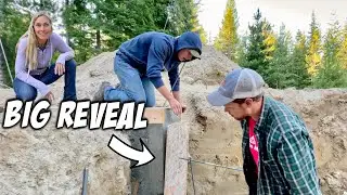 Concrete Foundation for our Off Grid House - Real Off Grid Living