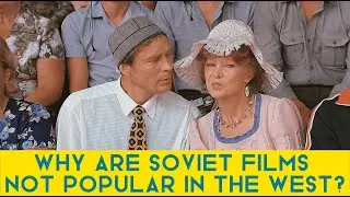 Why are soviet films not popular in the west?
