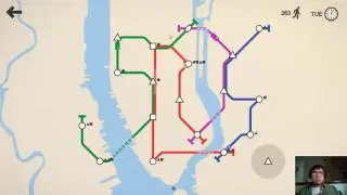 Mini Metro NewYork Score: 644 June 27, 2016