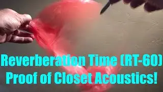 RT-60 reverbration time measurements prove closet best place to record audio