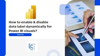 How to enable & disable data label dynamically for Power BI visuals? | Tips & Tricks |