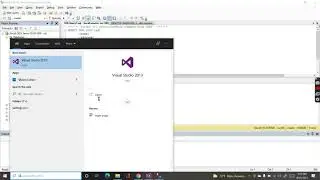 create database in Sql server  and  connect Visual studio using c# -Part 1