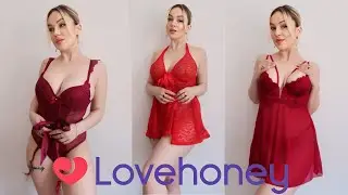 Love Honey lingerie try on haul || Ola Johnson