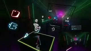 Insane Beatsaber City escape