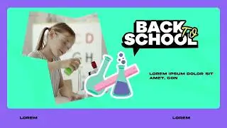 Back to School Bright Promo - Openers | After Effect Template