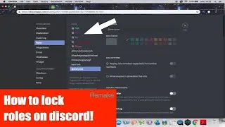 How To Add Roles Into A discord Server (suggested video)