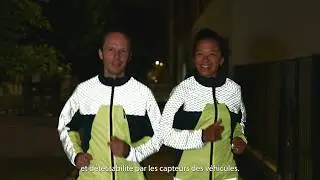 DETECTABLE LIGHT : Veste Innovante, Visibilité Optimale - Collaboration Continental x Urban Circus