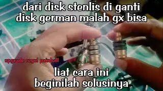 MENGANTI DISK STENLIS MENJADI DISK GERMAN REGUL PAINBALL PADA SEMAR NEO Z