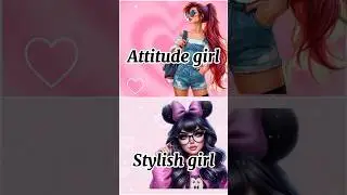 💞Attitude girl🆚💞Stylish girl#shortsviral #ytshorts #shortvideo #trending #viral #cake #dress #heels