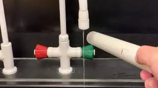 Water deflection demonstration