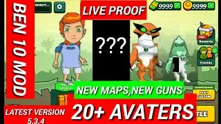Mini militia ben 10 mod|New avaters|New guns|New maps|Ben 10 avaters|mini militia hack
