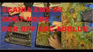 SCANIA EMS-S8 BOOT-MODE DTC EGR DPF SRC-ADBLUE