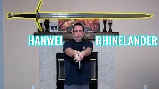 Can you get a good longsword for less than $300? Hanwei Rhinelander sword review