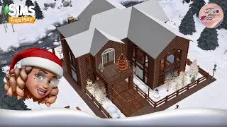 Sims FreePlay 🎅🏼🏡 🎄 | Christmas Log Cabin  | 🛠 Live Build Included By Joy