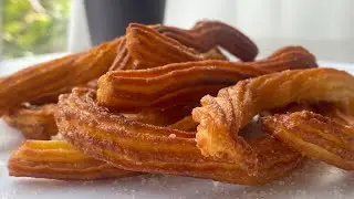 CHURROS en tan solo 1 MIN ! Te enseño como prepararlos🤤😱