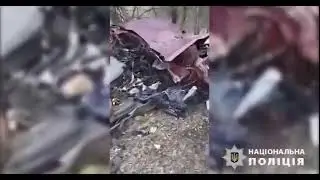 ‼️Видео с места трагедии в Запорожской области, где танк раздавил машину с тремя людьми‼️