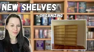 Building my dream library || Bookshelf Tour