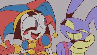 Pomni and Jax  Love ❤️ | Pomni x Jax  | The Amazing Digital Circus Comic Dub
