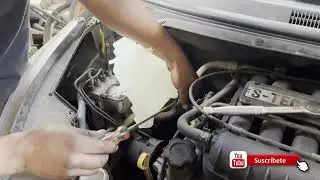 HOW TO CHANGE CHEBROLET BEAT ANTIFREEZE TANK