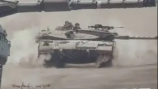 Сборная модель танка MERKAVA Mk.4M w/TROPHY MENG 1/35. Распаковка и обзор.