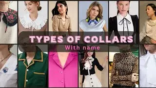 Types of collars 🤍🎀✨#collar #collarneckdesign #collartshirts #fashion
