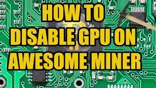Disable GPU with Awesome Miner