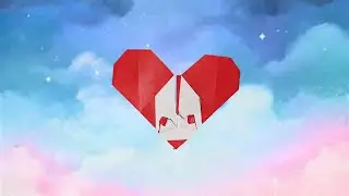 【Origami Animals】 We will fold how to fold a simple rabbit heart.