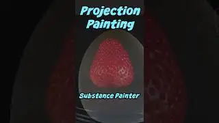 Strawberry Image Projection Painting to Houdini SIM