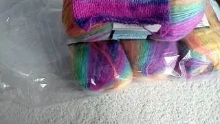 Пряжа  YarnArt Angora Active....Обзор....Тестируем... Вязание спицами...