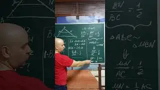 15 задание в ОГЭ.  Задача на подобие треугольников и нахождение средней линии